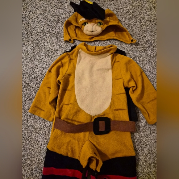 Puss in Boots Shrek toddler costume Sz 1-2. Rubie's - Picture 3 of 16